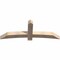 Ekena Millwork Bellingham Smooth Timber Gable Bracket, Douglas Fir, 72"W x 27"H x 5 1/2"D x 5 1/2"F, 9/12 Pitch GBW072X27X0606BEL00SDF - alternate 5